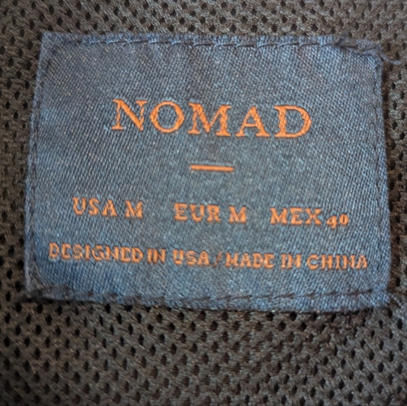 Nomad Windbreaker LEGENDARY Mens size M - Picture 3 of 4